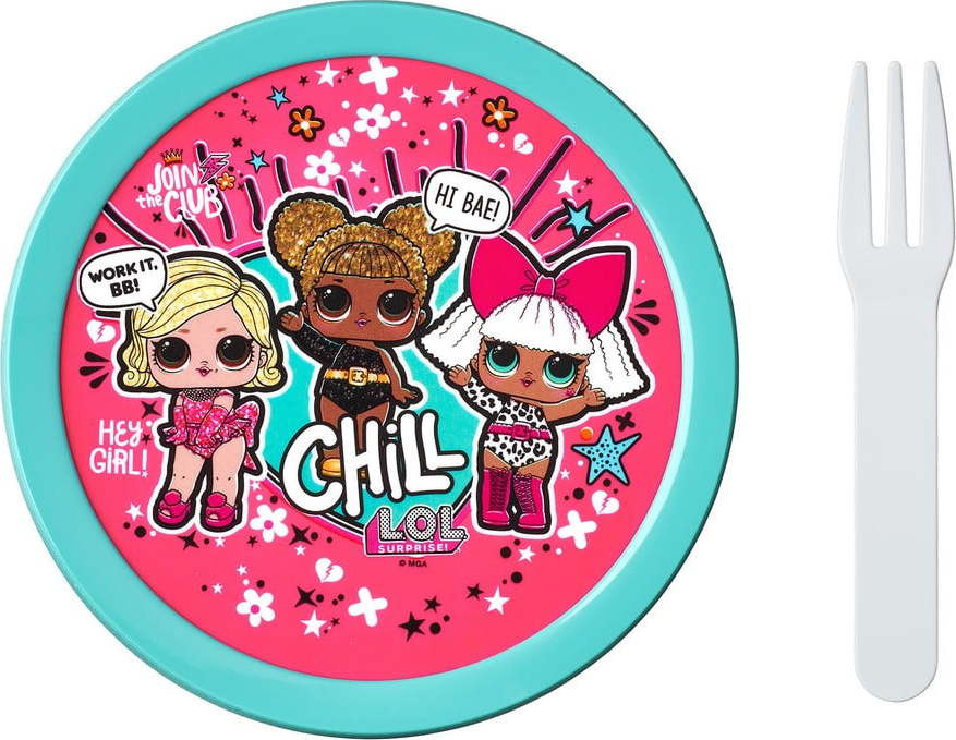 Dětský svačinový box s vidličkou LOL surprise – Mepal