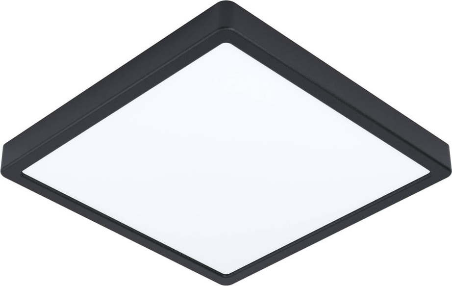 Černé LED stropní svítidlo 28,5x28,5 cm FUEVA 5 – EGLO