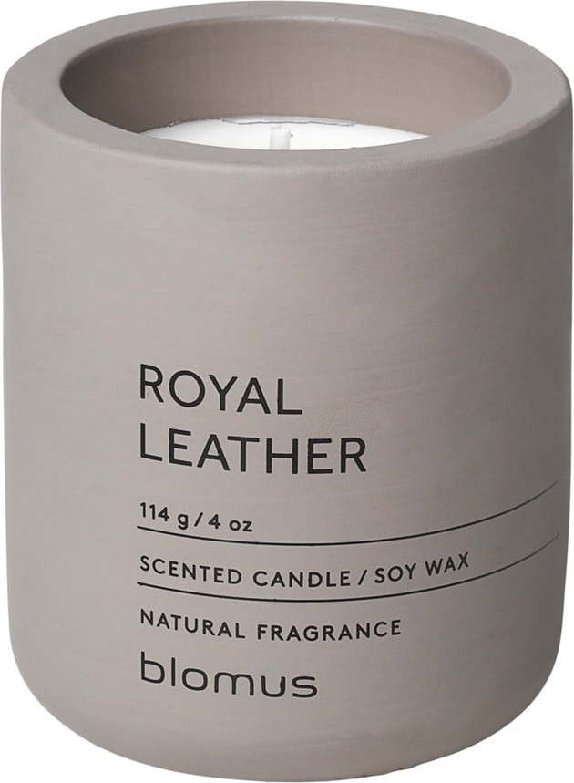 Vonná sojová svíčka doba hoření 24 h Fraga: Royal Leather – Blomus