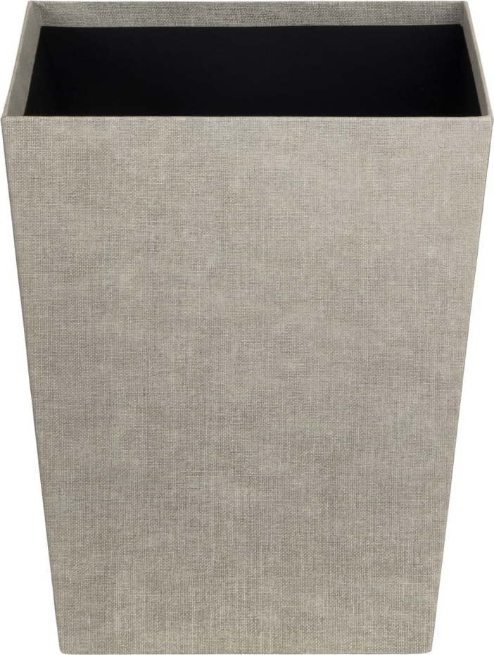 Béžový odpadkový koš Sofia Canvas Paper Laminate – Bigso
