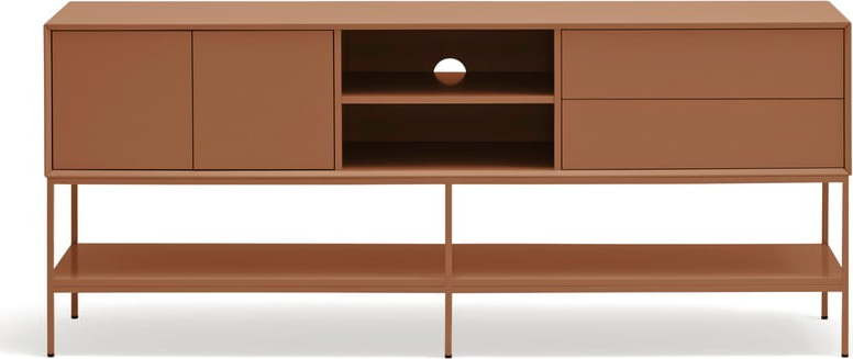 TV stolek v cihlové barvě 175x74x45 cm Platt – Teulat