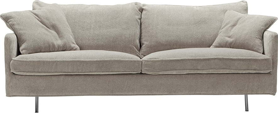 Světle šedá pohovka 216 cm Julia – Sits