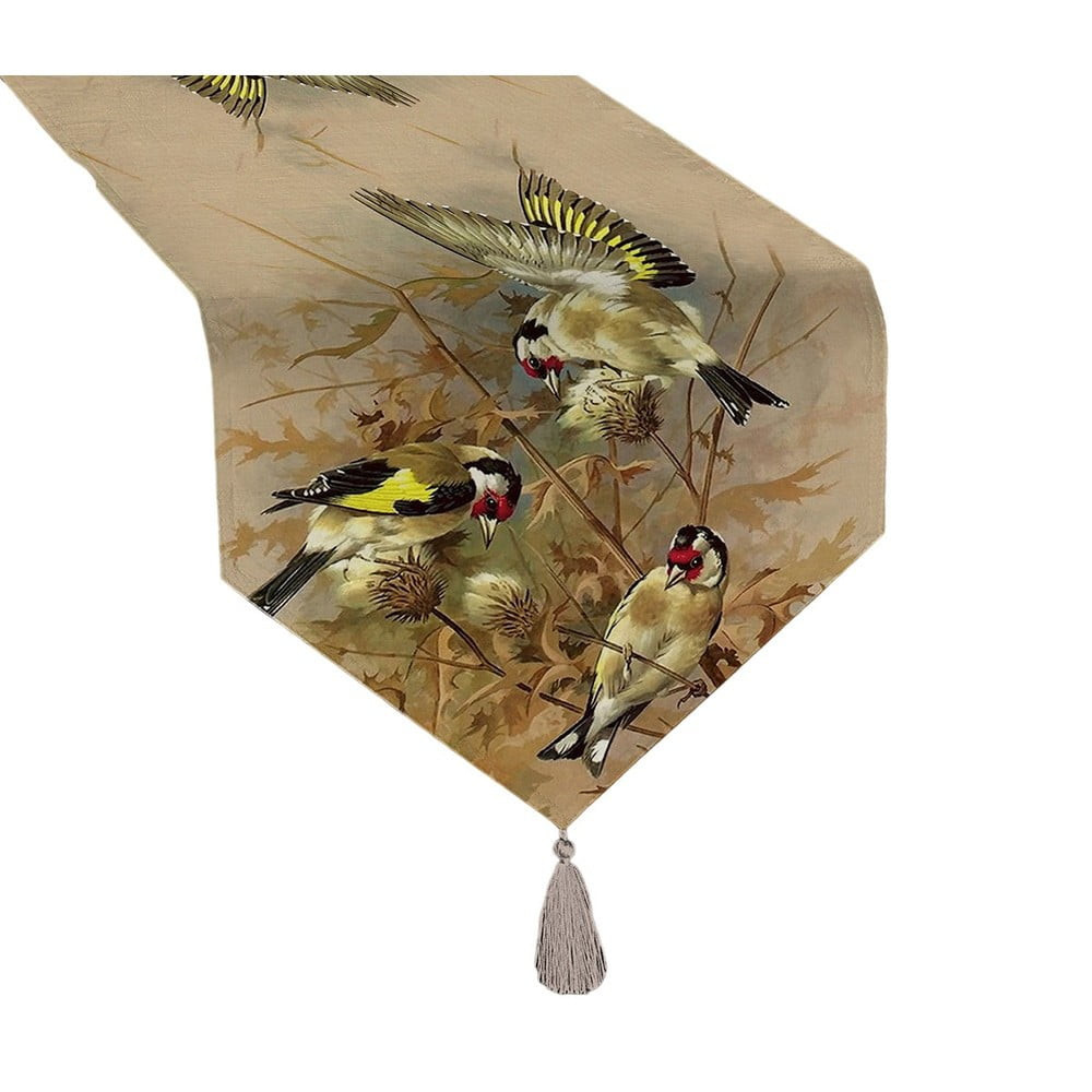 Běhoun na stůl 45x140 cm Yellow Bird – Mila Home