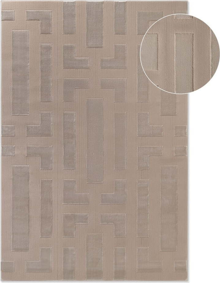 Béžový koberec 200x280 cm Perles Onyx – Elle Decoration