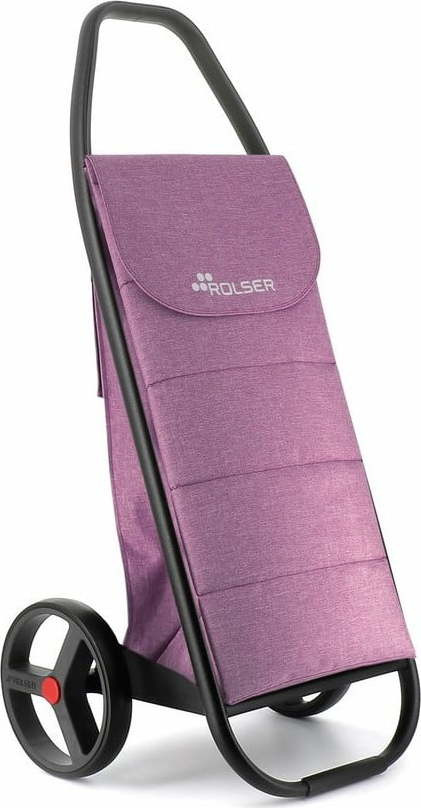 Nákupní taška na kolečkách 53 l Com Tweed Polar Black Tube – Rolser