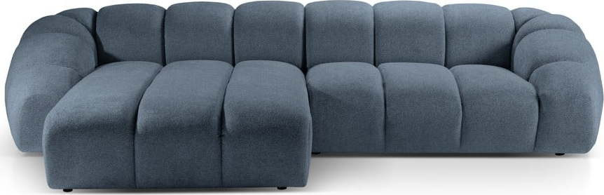 Modrá rohová pohovka (levý roh) Diana – Micadoni