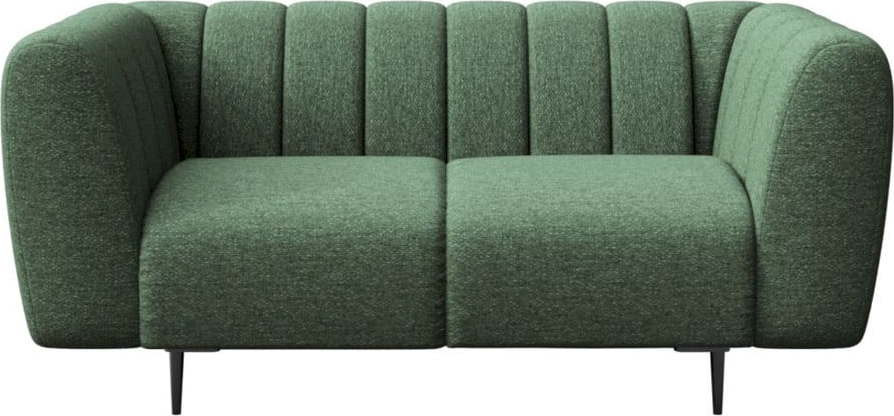 Tmavě zelená pohovka 170 cm Shel – Ghado