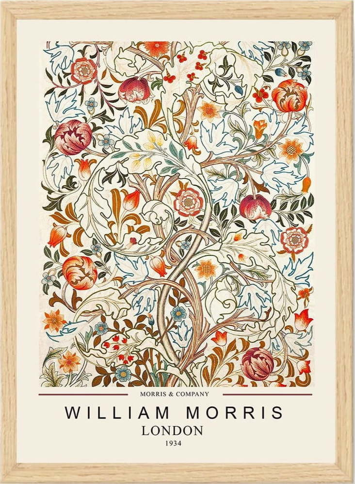 Obraz 35x45 cm William Morris – Wallity