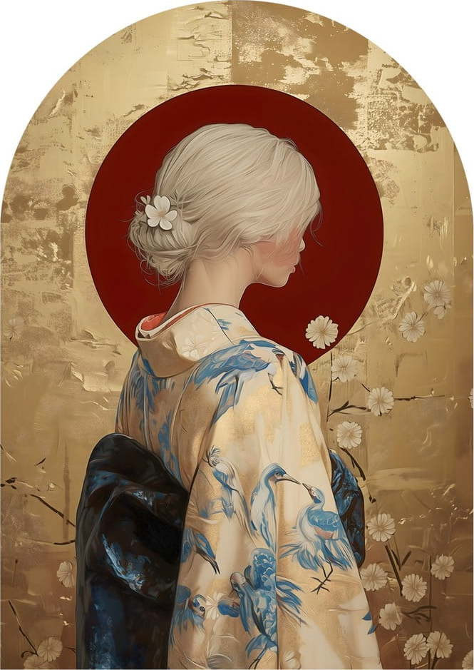 Skleněný obraz 70x100 cm Rukia – Styler