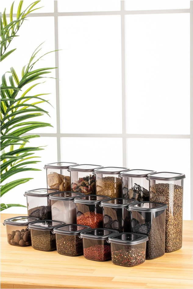 Dózy na potraviny v sadě 15 ks – Hermia