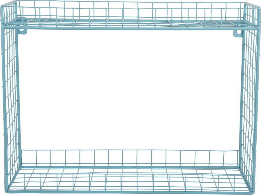 Tyrkysová patrová ocelová police 40 cm Reja – PT LIVING