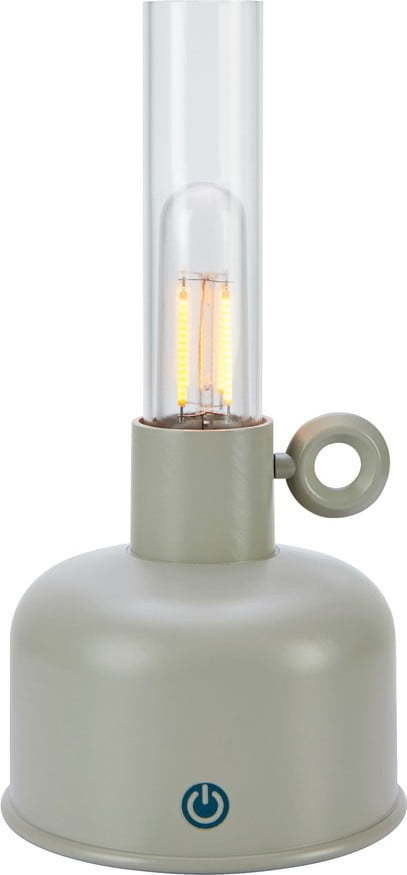 LED stolní lampa šedobéžová (výška 22 cm) Astrid – Markslöjd