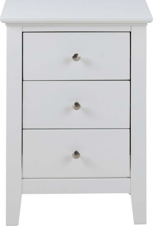 Bílý noční stolek Linnea - Actona