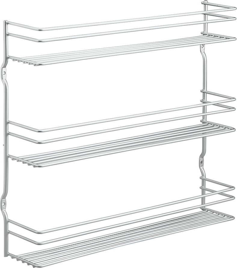 Nástěnný ocelový organizér na kořenky – Metaltex