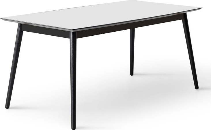 Rozkládací jídelní stůl s bílou deskou a přídavnou deskou 90x165 cm Meza – Hammel Furniture