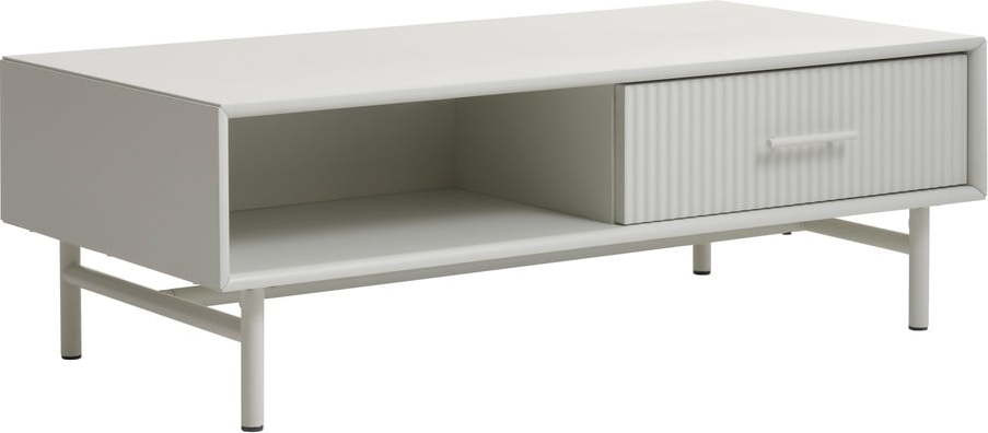 Světle šedý konferenční stolek 60x120 cm Palma – Unique Furniture