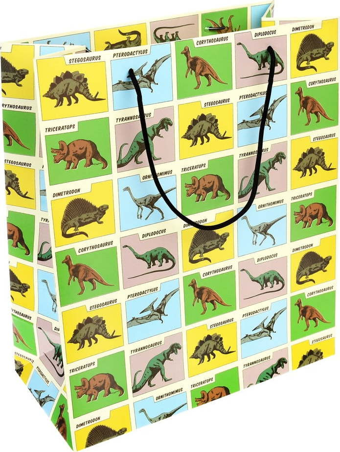 Dárková taška 29x34 cm Prehistoric Land – Rex London