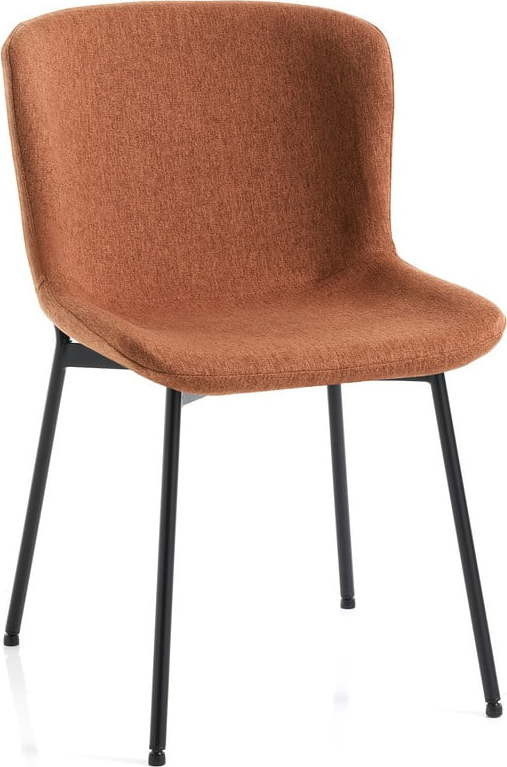 Oranžové jídelní židle v sadě 2 ks Snug – Tomasucci