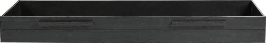 Černý šuplík pod postel 90x200 cm Dennis – WOOOD