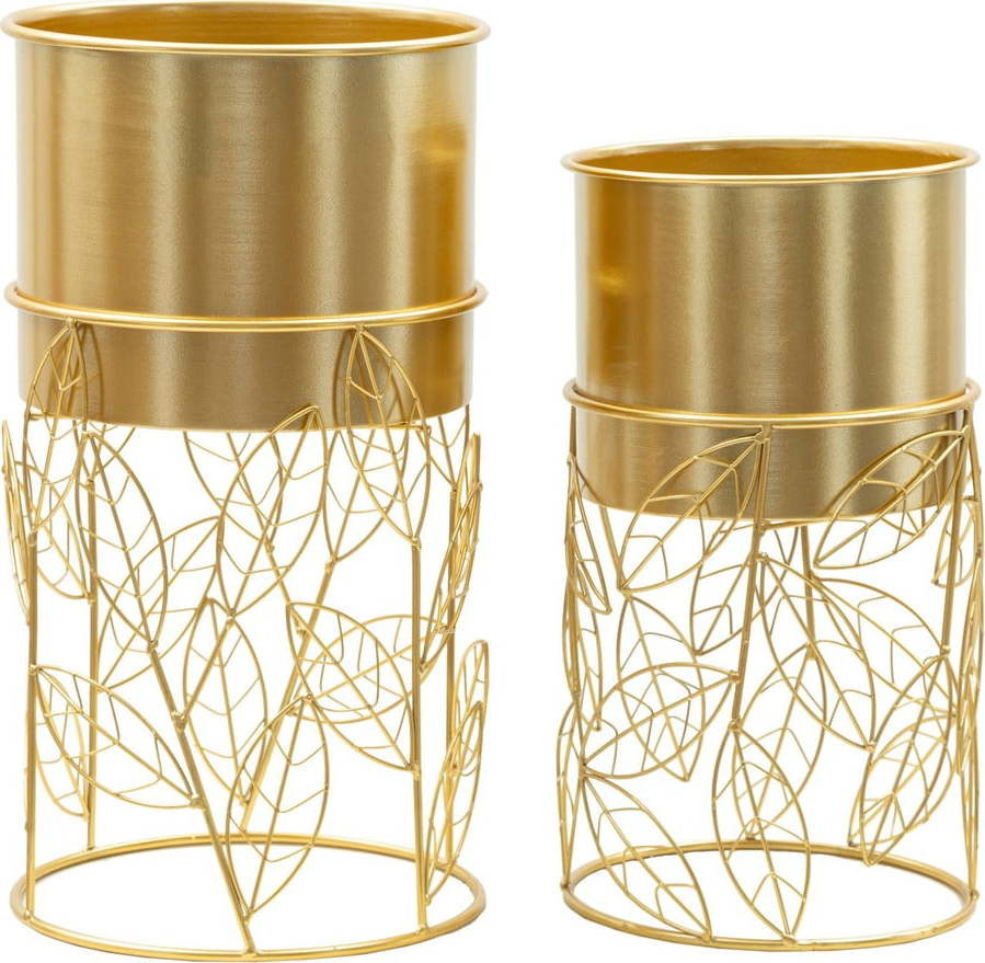 Kovové obaly na květináče v sadě 2 ks ø 23 cm Livi – Mauro Ferretti