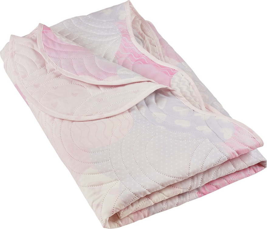 Růžový dětský přehoz 150x200 cm Soft as a Cloud – Catherine Lansfield