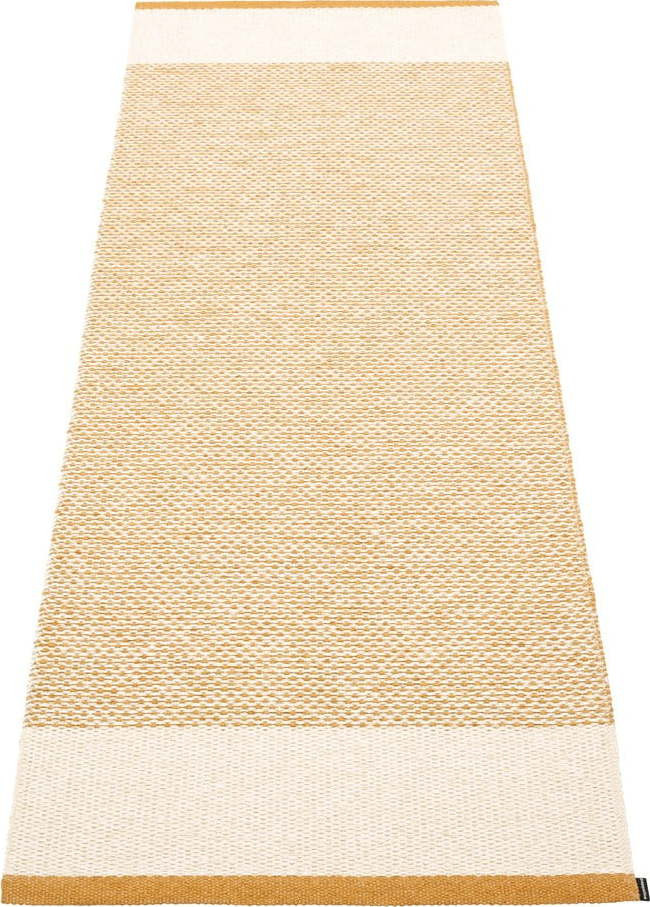 Okrově žlutý vnitřní a venkovní běhoun 85x260 cm Edit Ochre – Pappelina
