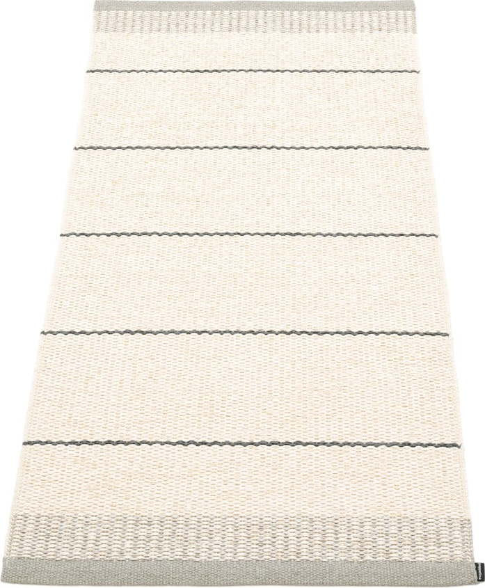 Světle šedo-krémový vnitřní a venkovní koberec 60x125 cm Belle Warm Grey – Pappelina