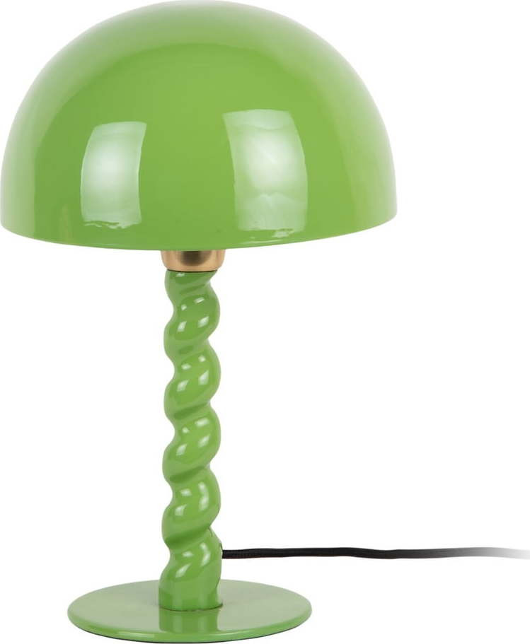 Zelená stolní lampa s kovovým stínidlem (výška 39 cm) Prisa – Leitmotiv