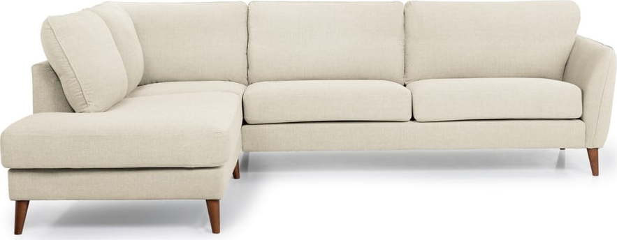 Béžová rohová pohovka (levý roh) Oslo - Scandic