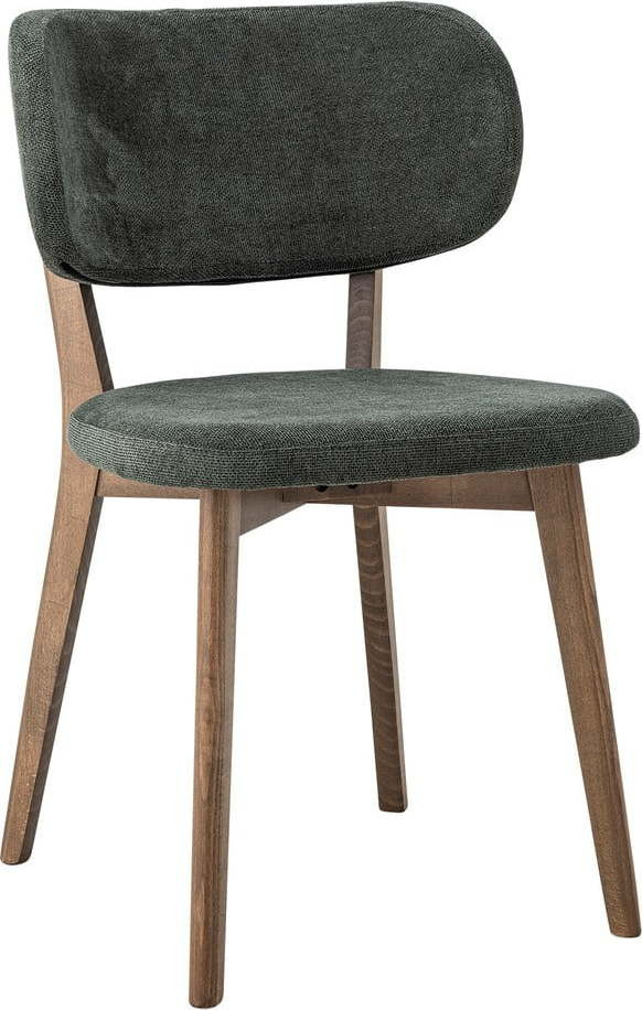 Tmavě zelená/hnědá jídelní židle Cally – Bloomingville