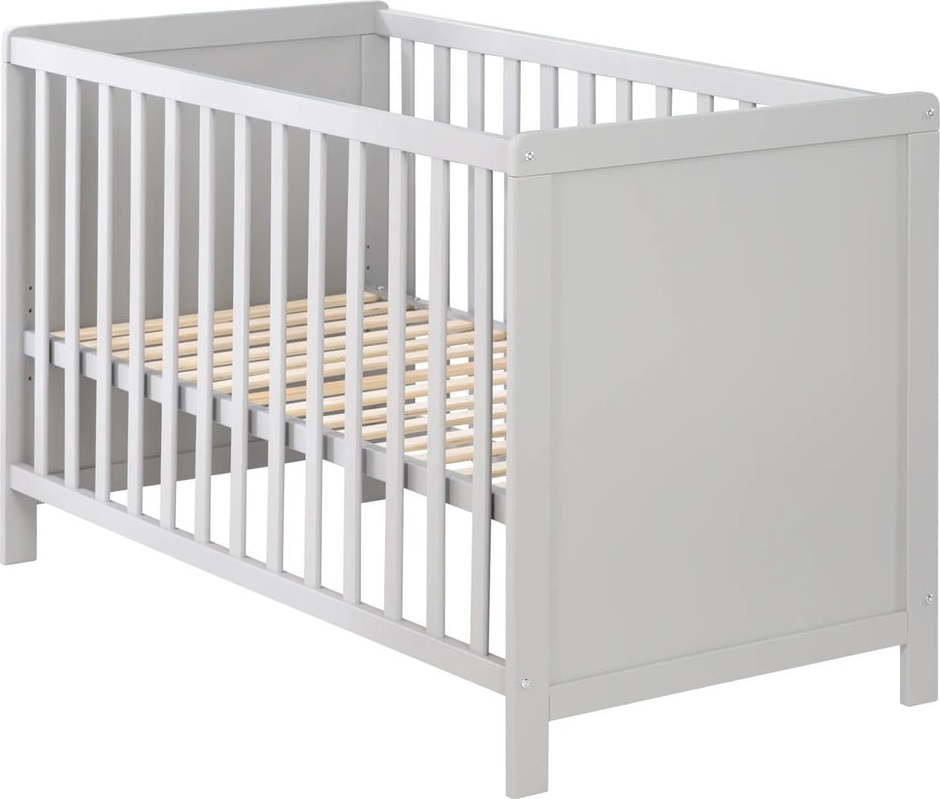 Šedá/taupe postýlka 60x120 cm Hamburg – Roba