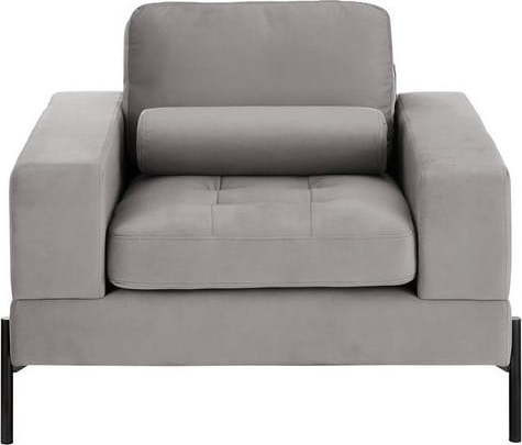 Světle šedé křeslo Versailles – Ropez