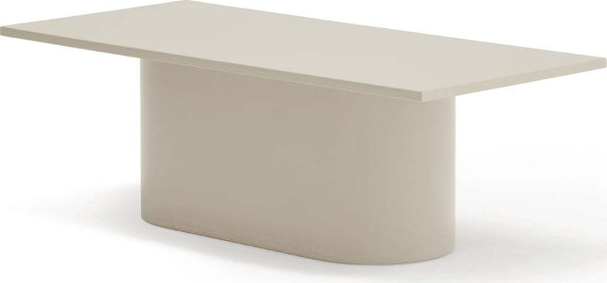 Krémový konferenční stolek 50x111 cm Totem – Teulat