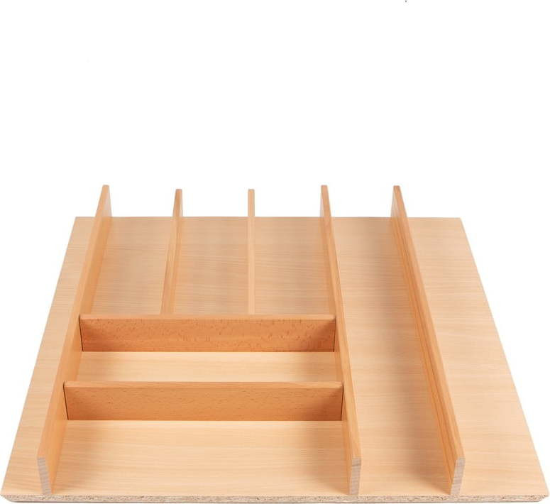 Příborník do zásuvky v přírodní barvě 48 x 47 cm Wood Line – Elletipi