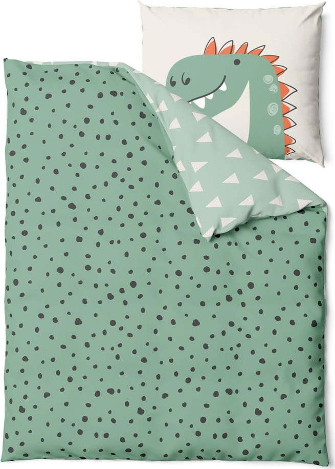 Bavlněné dětské povlečení na jednolůžko 140x200 cm Dino – Bonami Selection