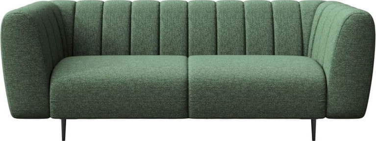 Tmavě zelená pohovka 210 cm Shel – Ghado