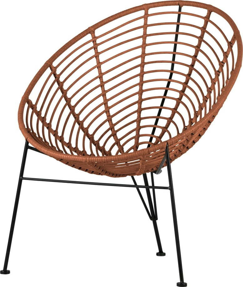 Červené křeslo WOOOD Jane