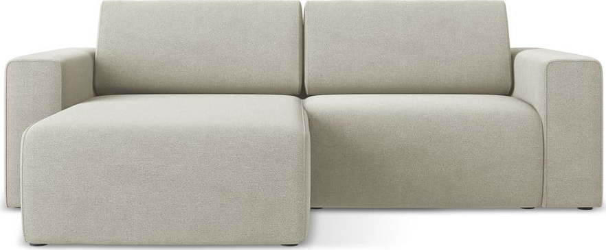 Krémová rohová pohovka (levý roh) Kalea – Makamii