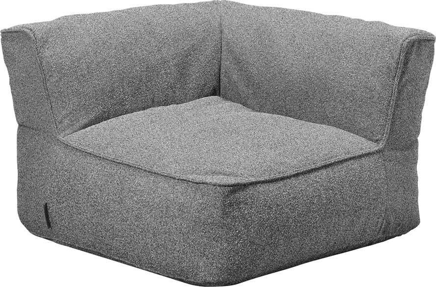 Šedý modul zahradní pohovky (variabilní roh) Grow – Blomus