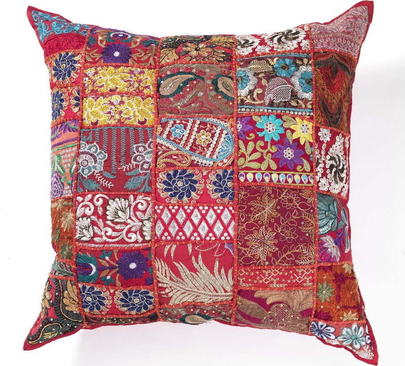 Červený polštář k modulární pohovce Yara – Tomasucci