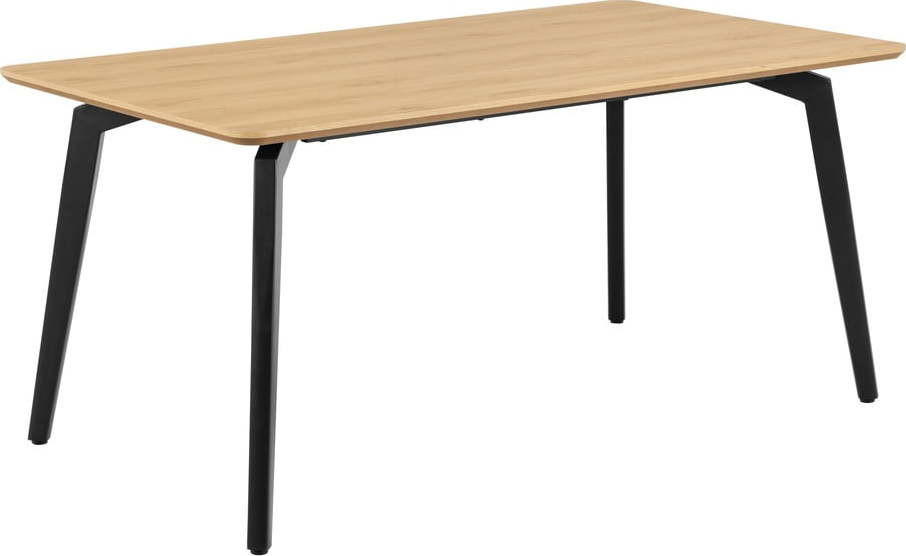 Jídelní stůl s deskou v dubovém dekoru 90x160 cm Cadiz – Actona