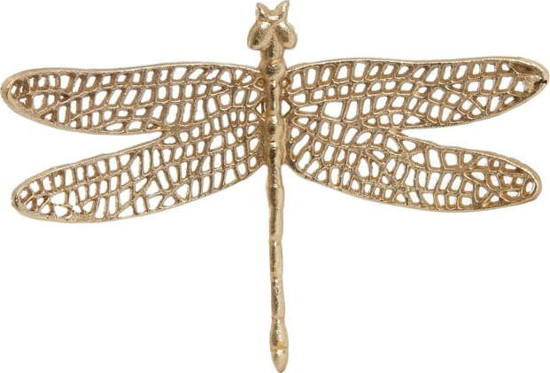 Kovová nástěnná dekorace 36x24 cm Dragonfly – Light & Living