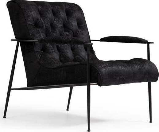 Černé křeslo Matilda – Artie