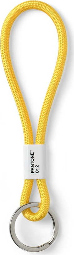 Žluté poutko na klíče Yellow 012 – Pantone