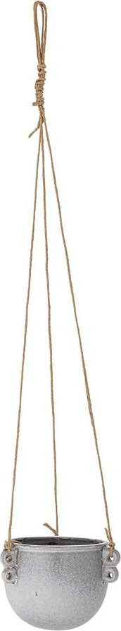 Kameninový závěsný obal na květináč ø 11 cm Nilou – Bloomingville