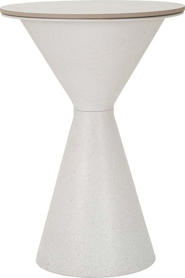 Kulatý odkládací stolek s keramickou deskou ø 44 cm Fush – Mauro Ferretti