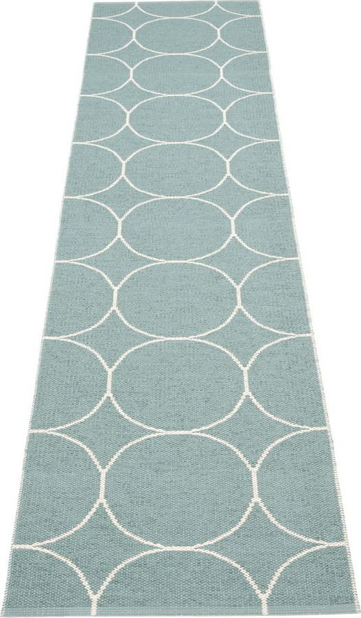 Světle modrý vnitřní a venkovní běhoun 70x300 cm Boo Haze – Pappelina