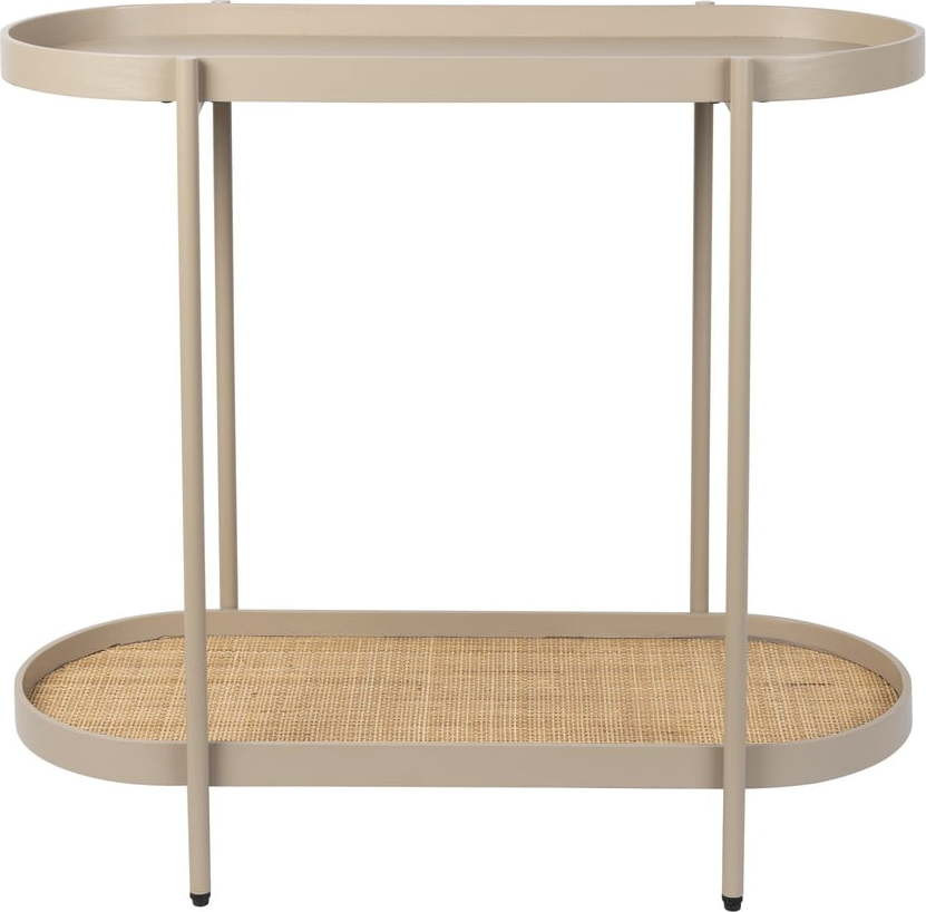 Béžový konzolový stolek 39x85 cm Amaya – White Label