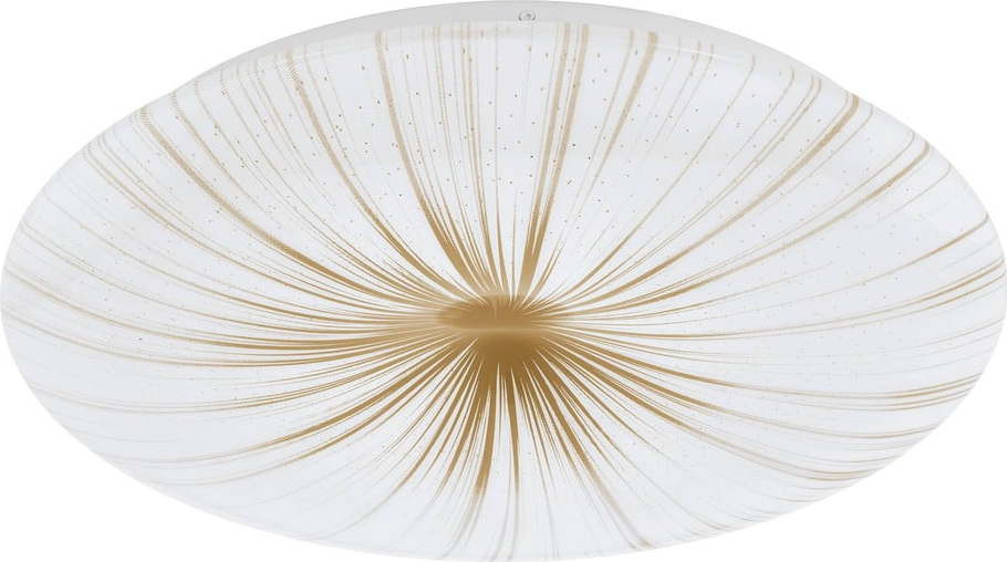 LED stropní svítidlo v bílo-zlaté barvě NIEVES 1 – EGLO
