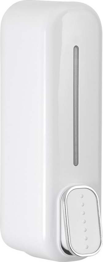 Bílý nástěnný plastový dávkovač mýdla 350 ml Aqualine Mullet – Sapho